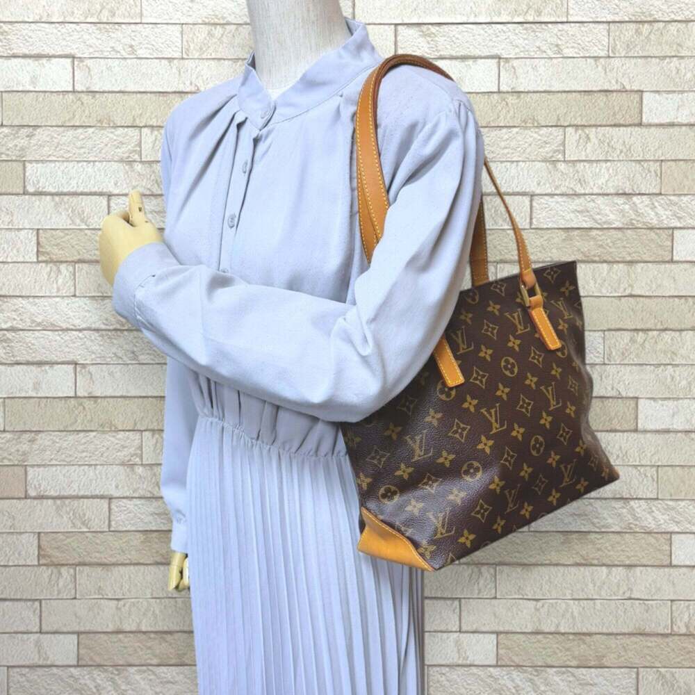 Louis Vuitton Cabas Piano Monogram Shoulder Bag, Canvas M51148 Brown, Women's... - Picture 2 of 11